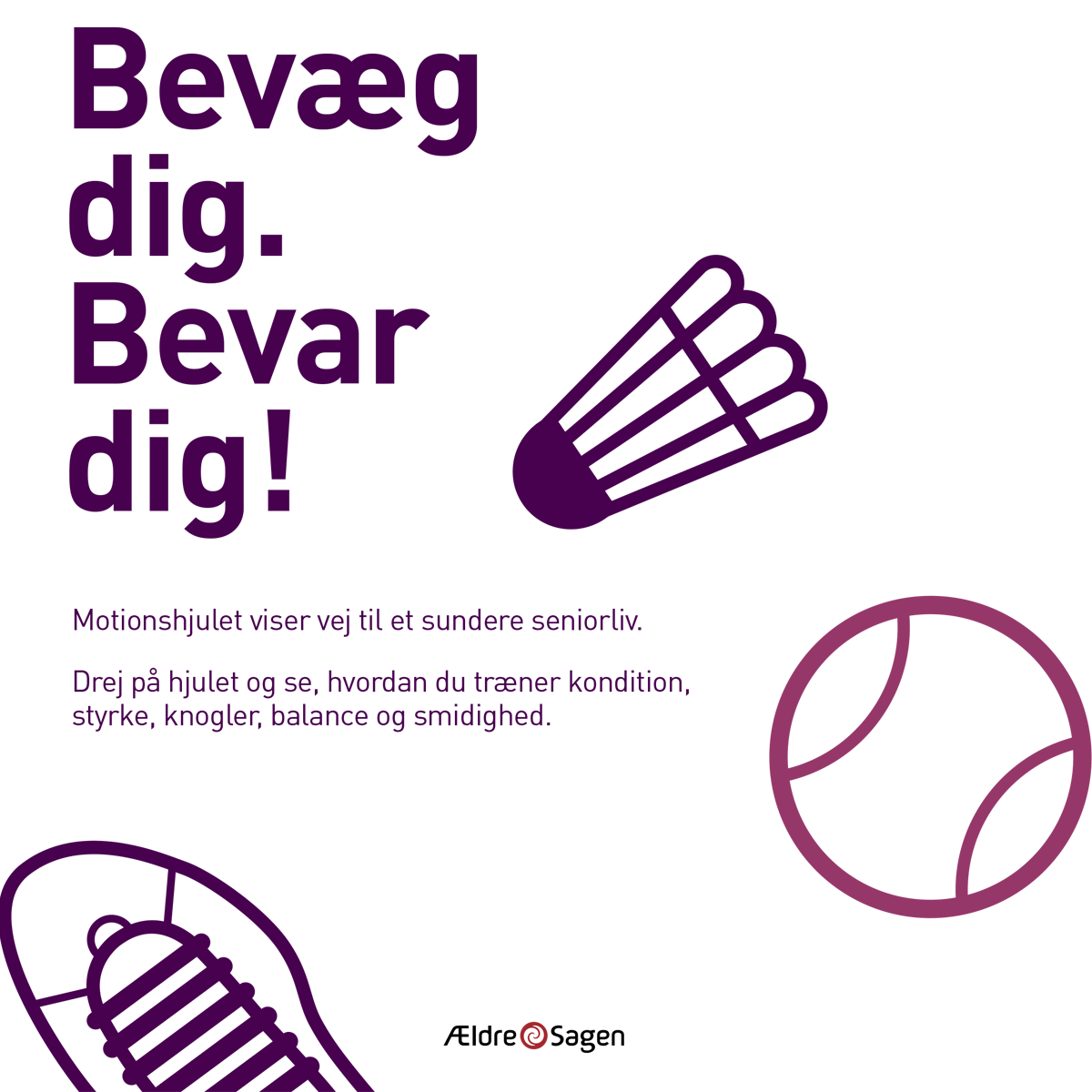 Bevæg dig, bevar dig, motionshjulet