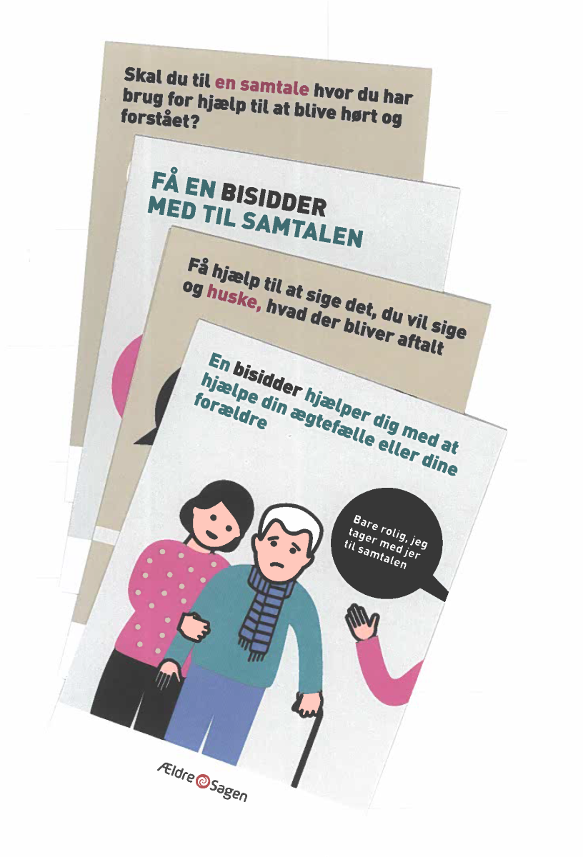 Postkort om bisiddere