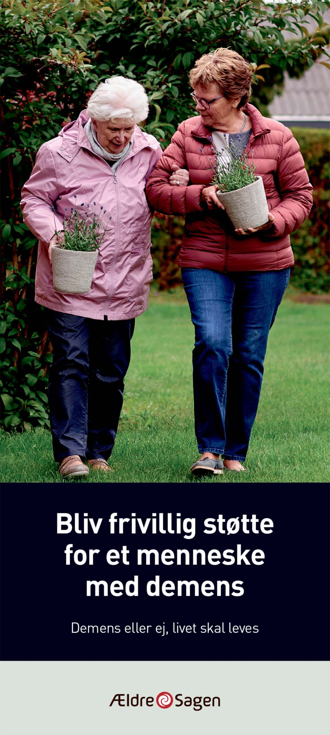 Bliv frivillig støtte for et menneske med demens