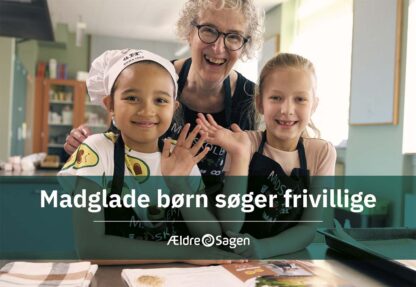 Madglade børn søger frivillige