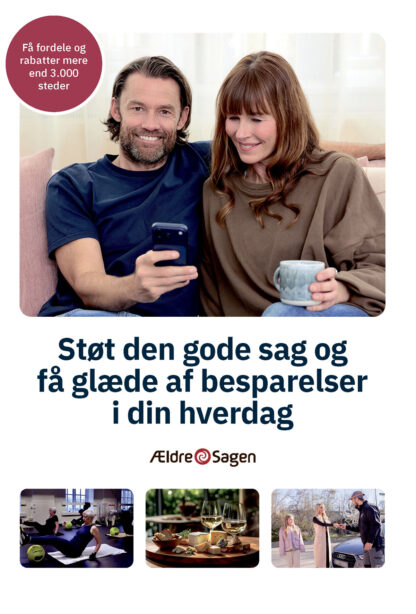 Støt den gode sag og få glæde af besparelser i din hverdag