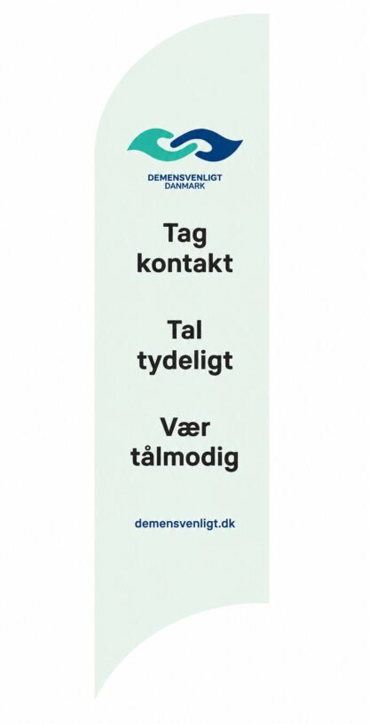 Beachflag til udendørsbrug